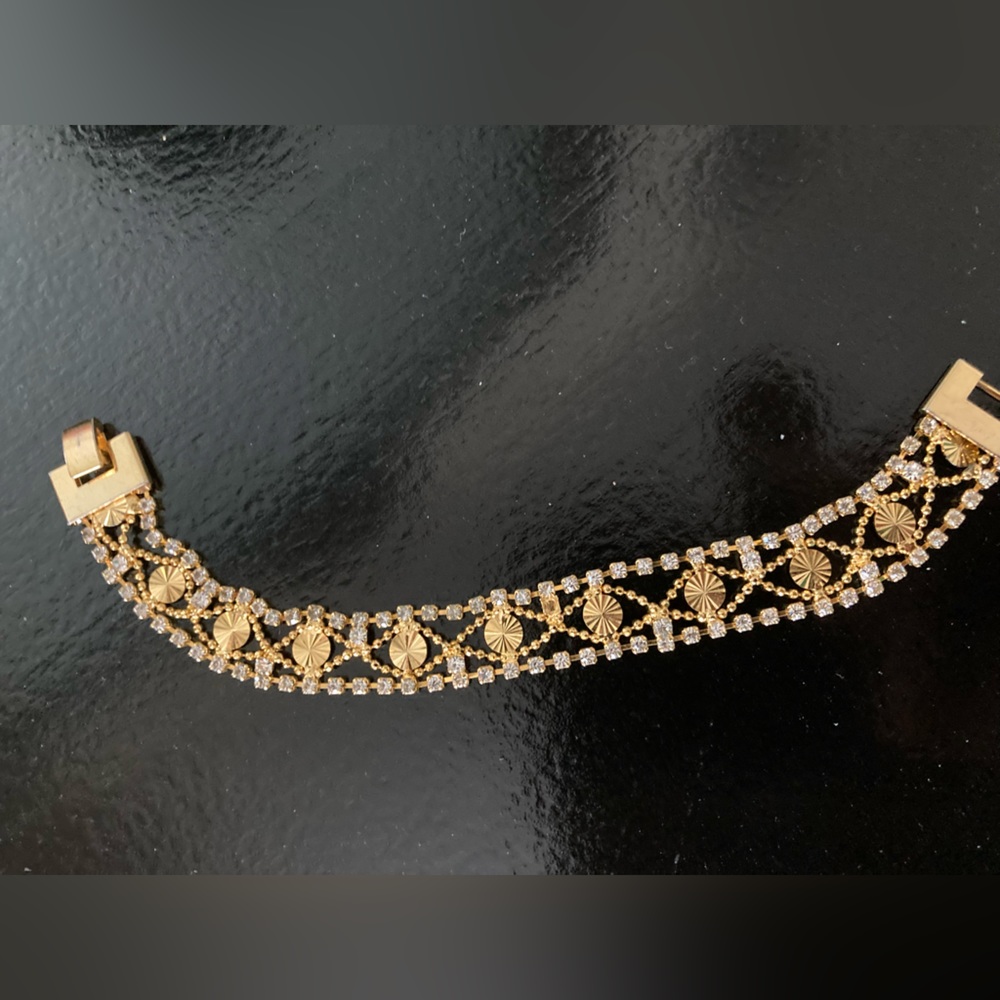 Gold plated bracelet
